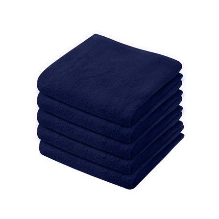 ผ้าขนหนู DREAMERY ขนคู่ NV 1.5LB 12X12 นิ้ว สี NAVY (แพ็ก 5 ชิ้น)_0