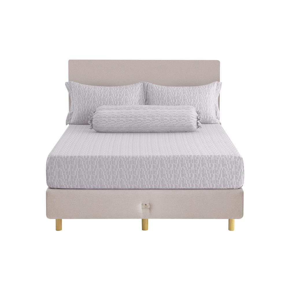 ชุดผ้าปูที่นอน 6 ฟุต 5 ชิ้น ELLE PARIS SIMPLICITE SOUFFLE(S24)