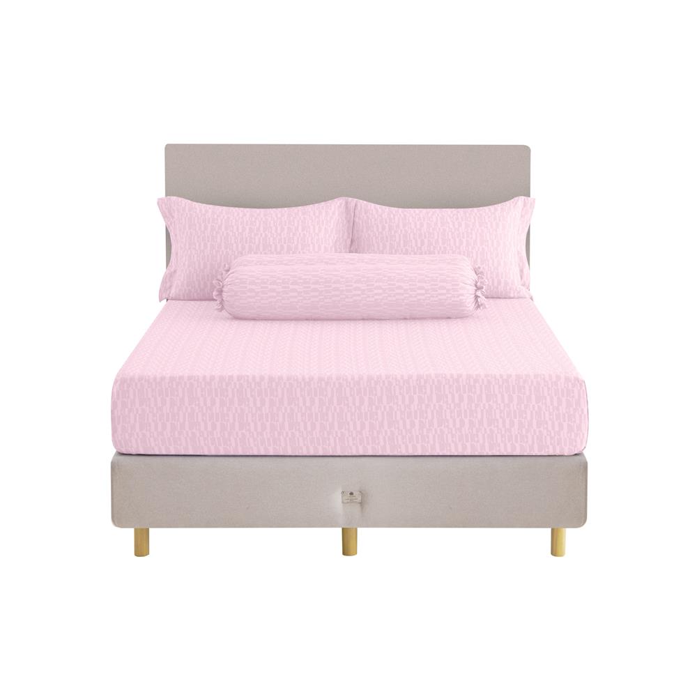 ชุดผ้าปูที่นอน 6 ฟุต 5 ชิ้น ELLE PARIS SIMPLICITE ECLAIR(S24)