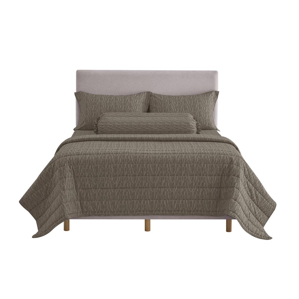 ชุดผ้าปูที่นอน 5 ฟุต 6 ชิ้น ELLE PARIS SIMPLICITE PALMIER(S24)