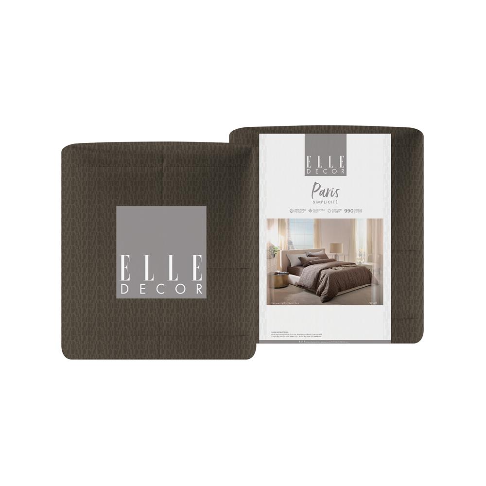 ชุดผ้าปูที่นอน 5 ฟุต 6 ชิ้น ELLE PARIS SIMPLICITE PALMIER(S24)