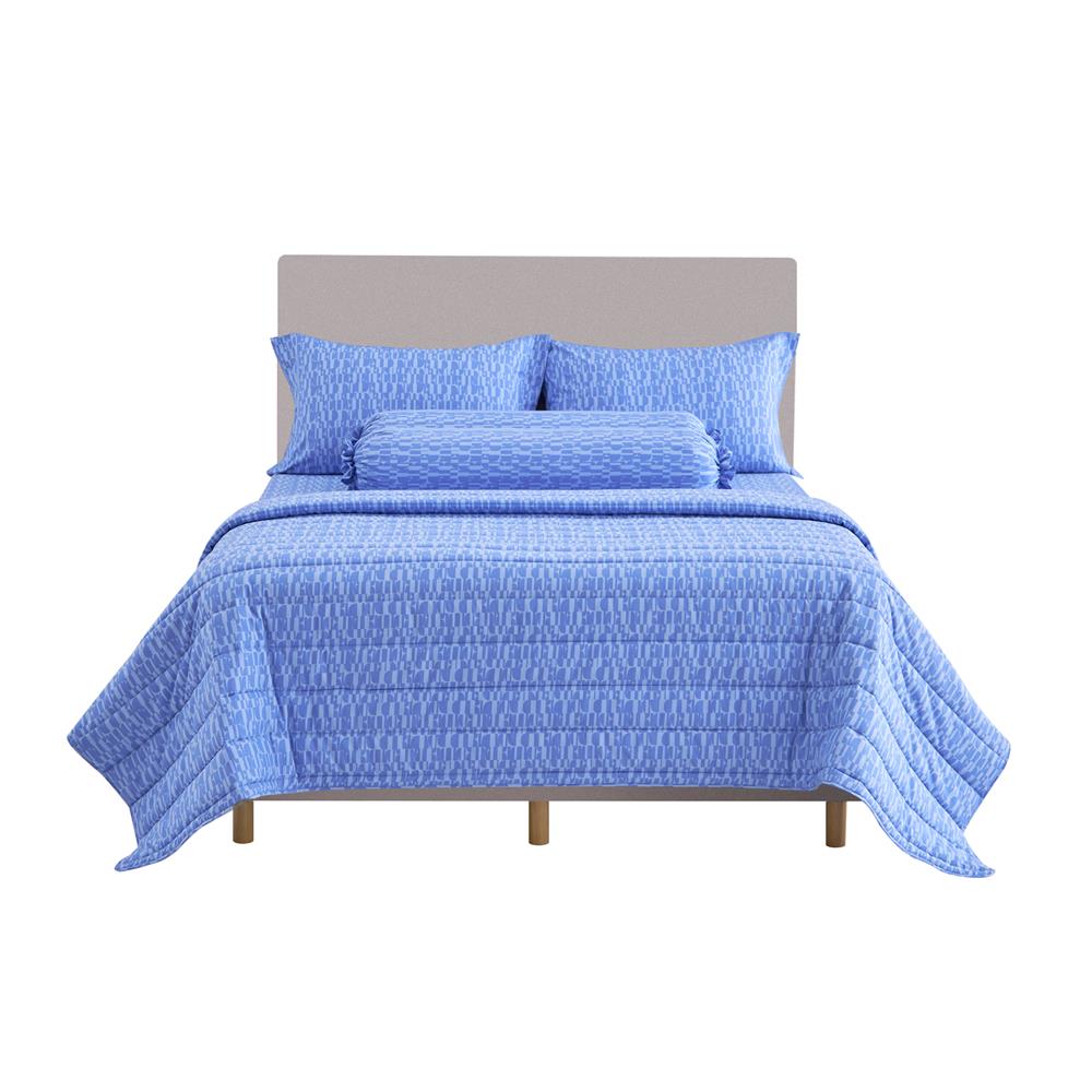 ชุดผ้าปูที่นอน 5 ฟุต 6 ชิ้น ELLE PARIS SIMPLICITE MACARONS(S24)