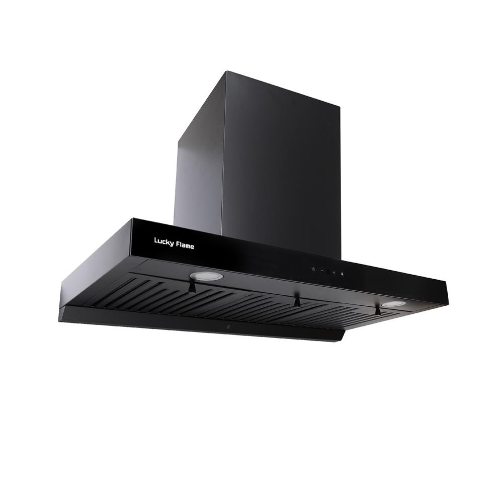 เครื่องดูดควันกระโจม LUCKY FLAME RG-971T(B) 90 ซม.