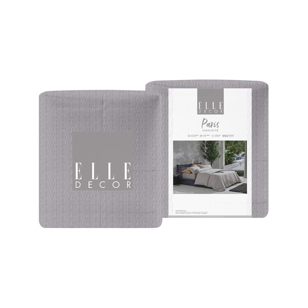 ชุดผ้าปูที่นอน 6 ฟุต 6 ชิ้น ELLE PARIS SIMPLICITE SOUFFLE(S24)