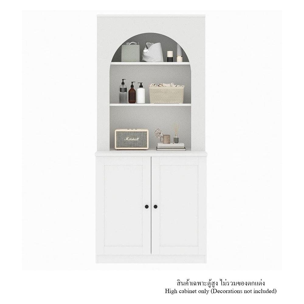 ตู้สูง KONCEPT MONETA 19212747 80 ซม. สีขาว