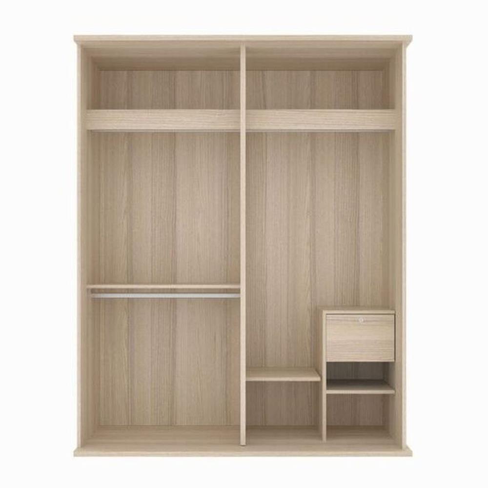 ตู้เสื้อผ้าบานเลื่อน KONCEPT HAKONE 19231141 160 ซม. สี CANYON OAK