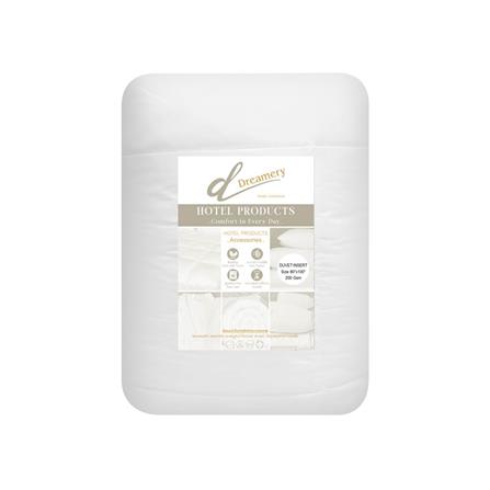 ไส้ผ้านวม DREAMERY POLY 200GSM 80X100 นิ้ว สีขาว_1