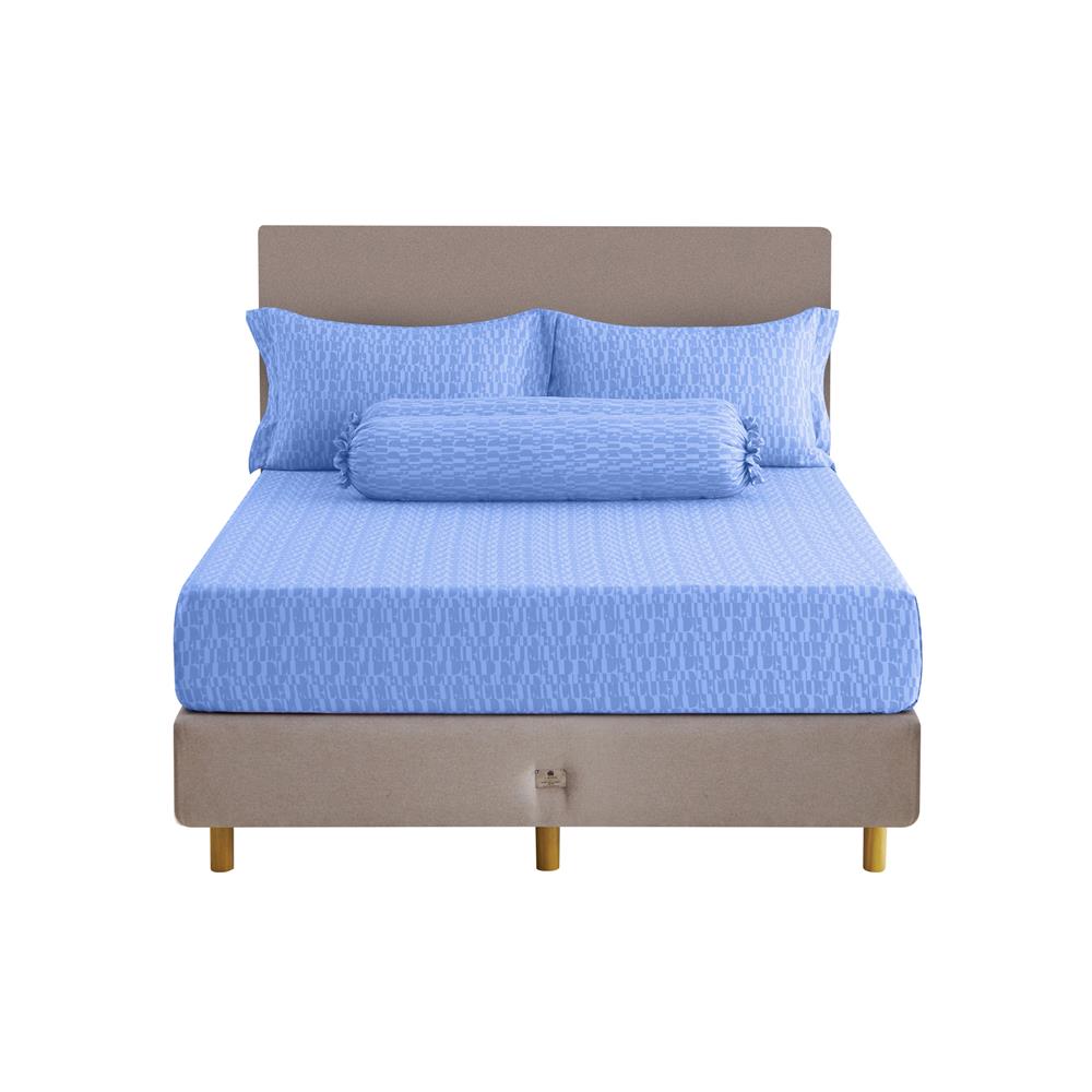 ชุดผ้าปูที่นอน 6 ฟุต 5 ชิ้น ELLE PARIS SIMPLICITE MACARO(S24)