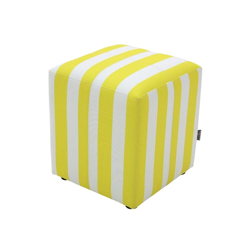 สตูล KONCEPT BOOM 19219206 สีขาว/เหลือง