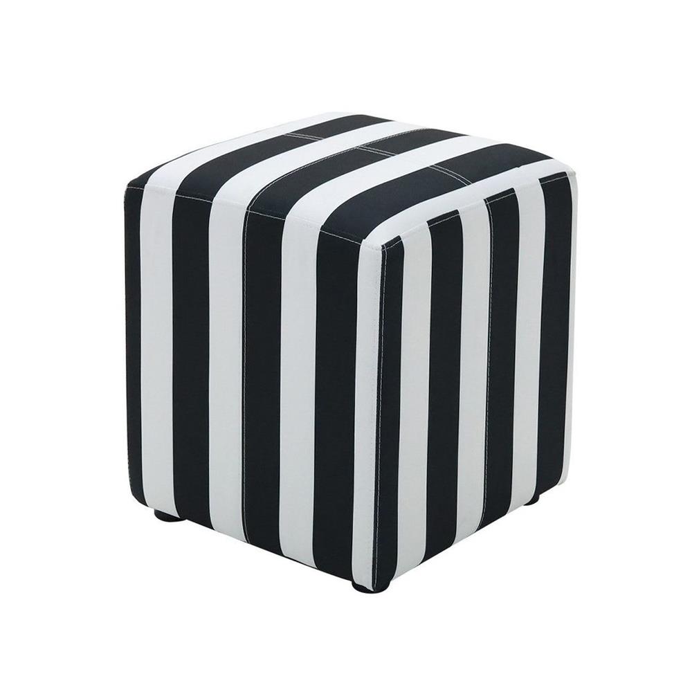 สตูล KONCEPT BOOM 19227772 สีขาว/ดำ