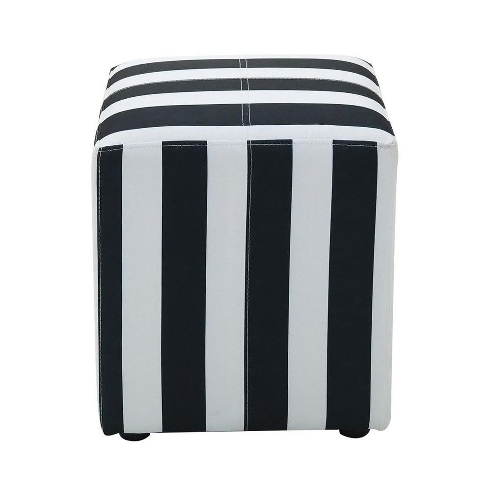 สตูล KONCEPT BOOM 19227772 สีขาว/ดำ