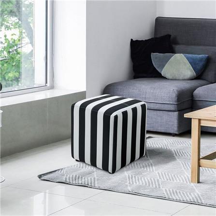 สตูล KONCEPT BOOM 19227772 สีขาว/ดำ_2