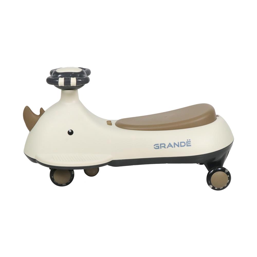 รถทรงตัว GRANDE ดุ๊กดิ๊กน้องแรด สีน้ำตาล