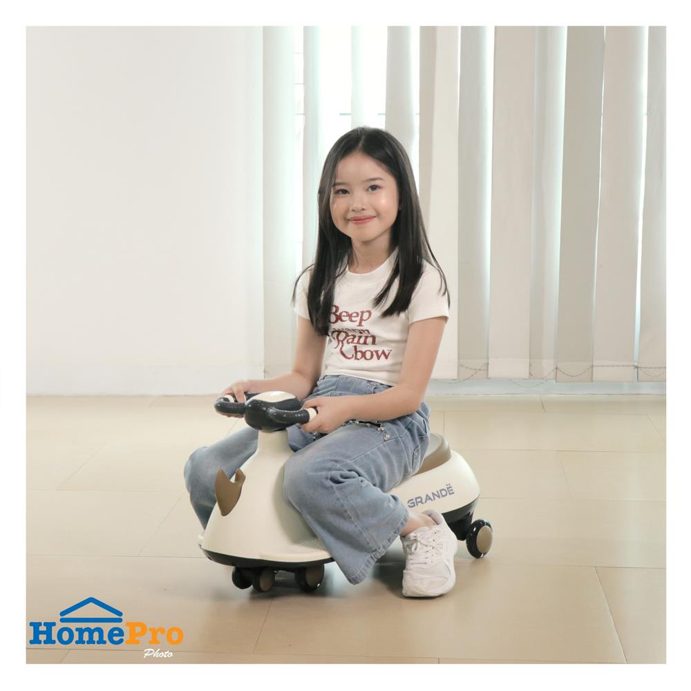 รถทรงตัว GRANDE ดุ๊กดิ๊กน้องแรด สีน้ำตาล