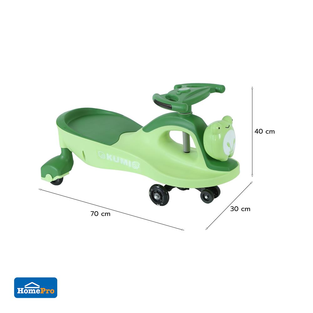 รถทรงตัว GRANDE ดุ๊กดิ๊กกบ สีเขียว