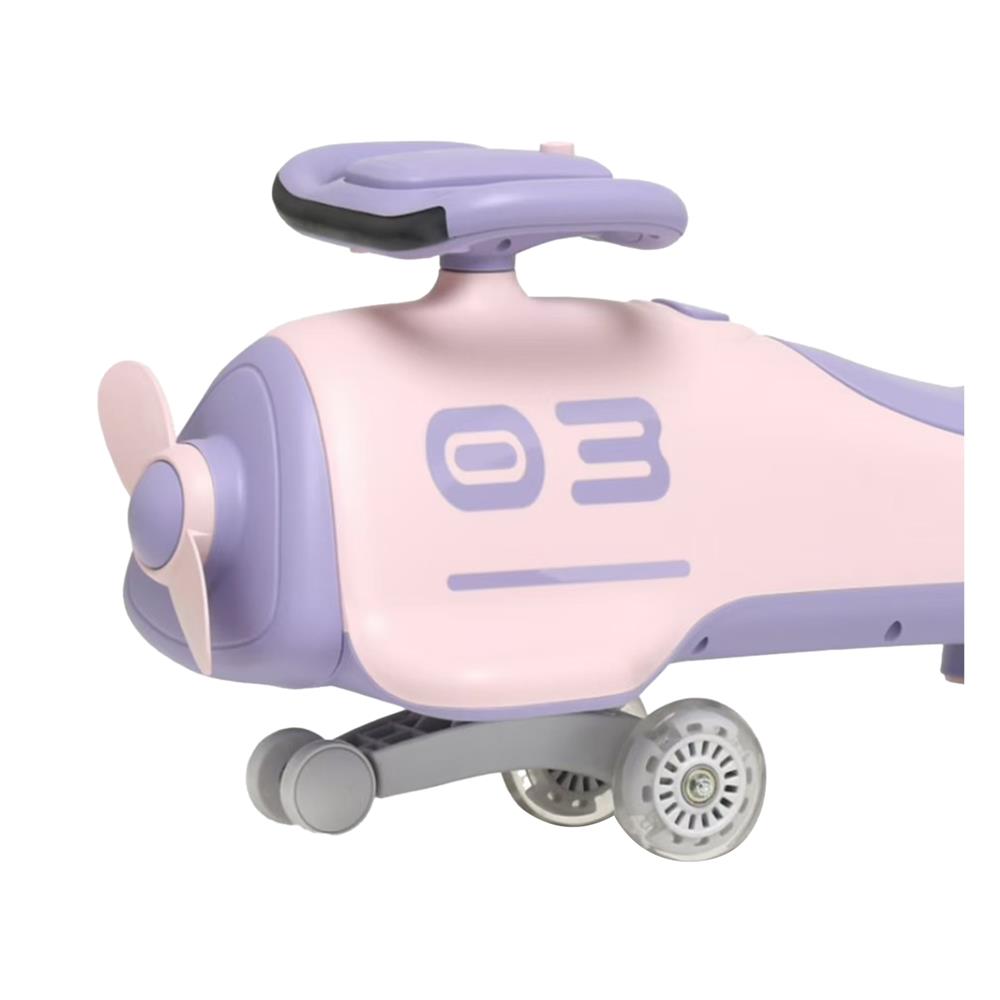 รถทรงตัว GRANDE ดุ๊กดิ๊กเครื่องบิน สีม่วง