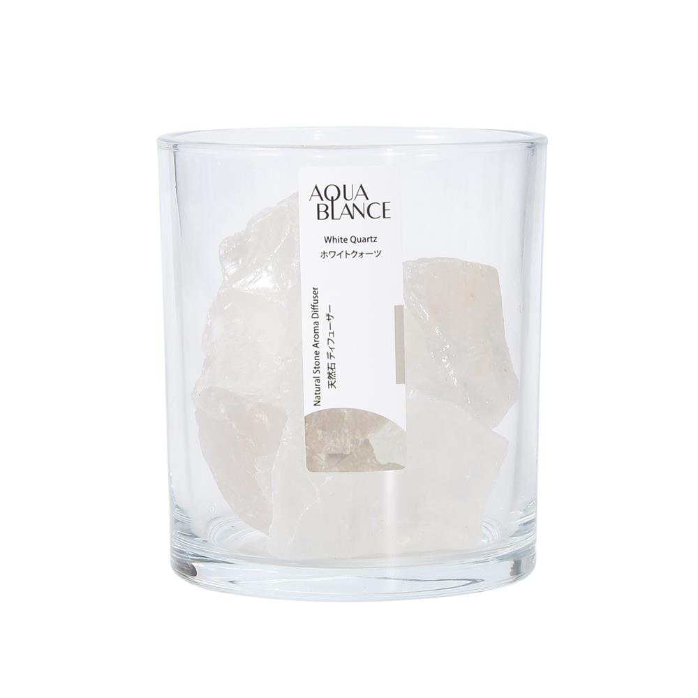 ชุดหินอโรม่าพร้อมน้ำมันหอมระเหย PORRIN 10 มล. WHITE MUSK