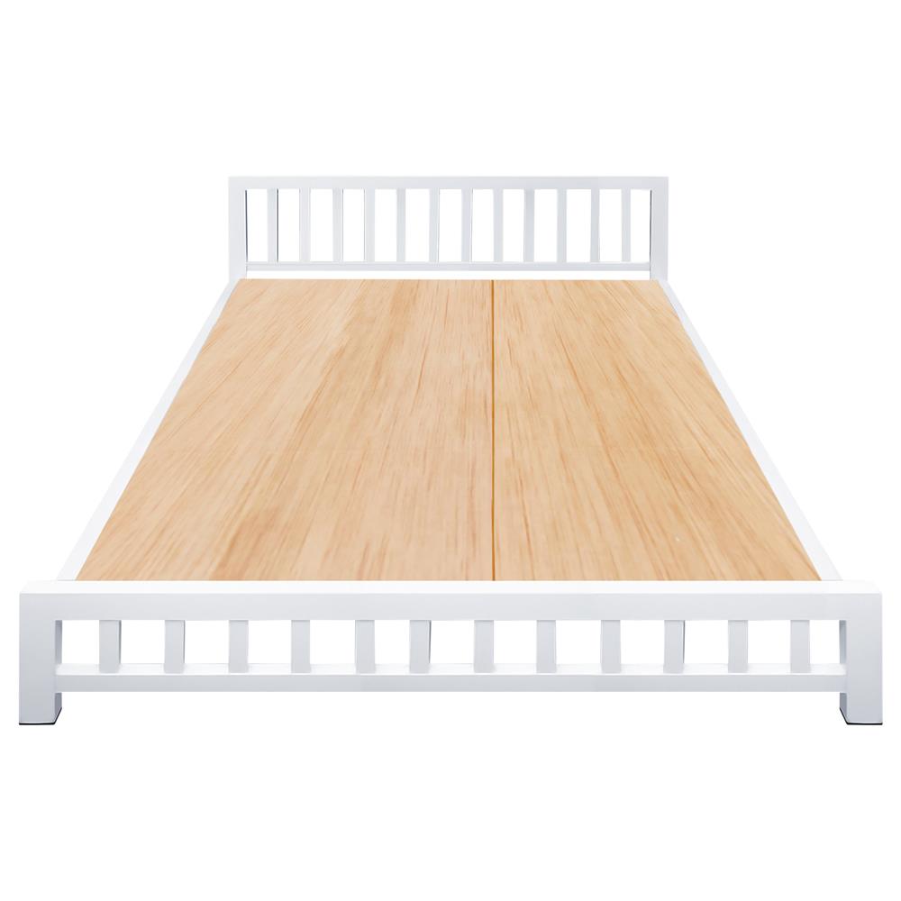 เตียงเหล็ก 5 ฟุต THAIBULL SSTVIE032-150W สีขาว