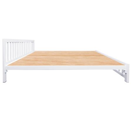 เตียงเหล็ก 5 ฟุต THAIBULL SSTVIE032-150W สีขาว_2