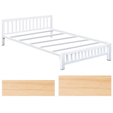 เตียงเหล็ก 5 ฟุต THAIBULL SSTVIE032-150W สีขาว_3