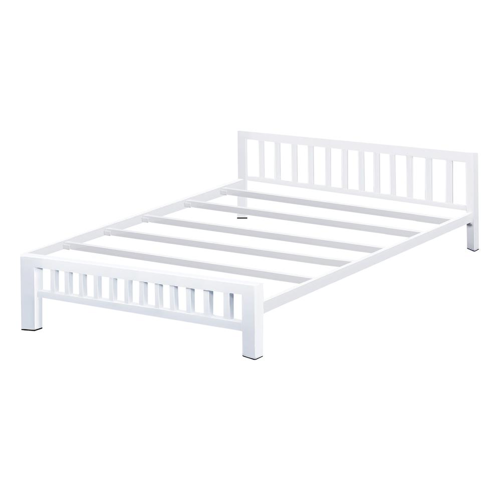 เตียงเหล็ก 6 ฟุต THAIBULL SSTVIE032-180 สีขาว