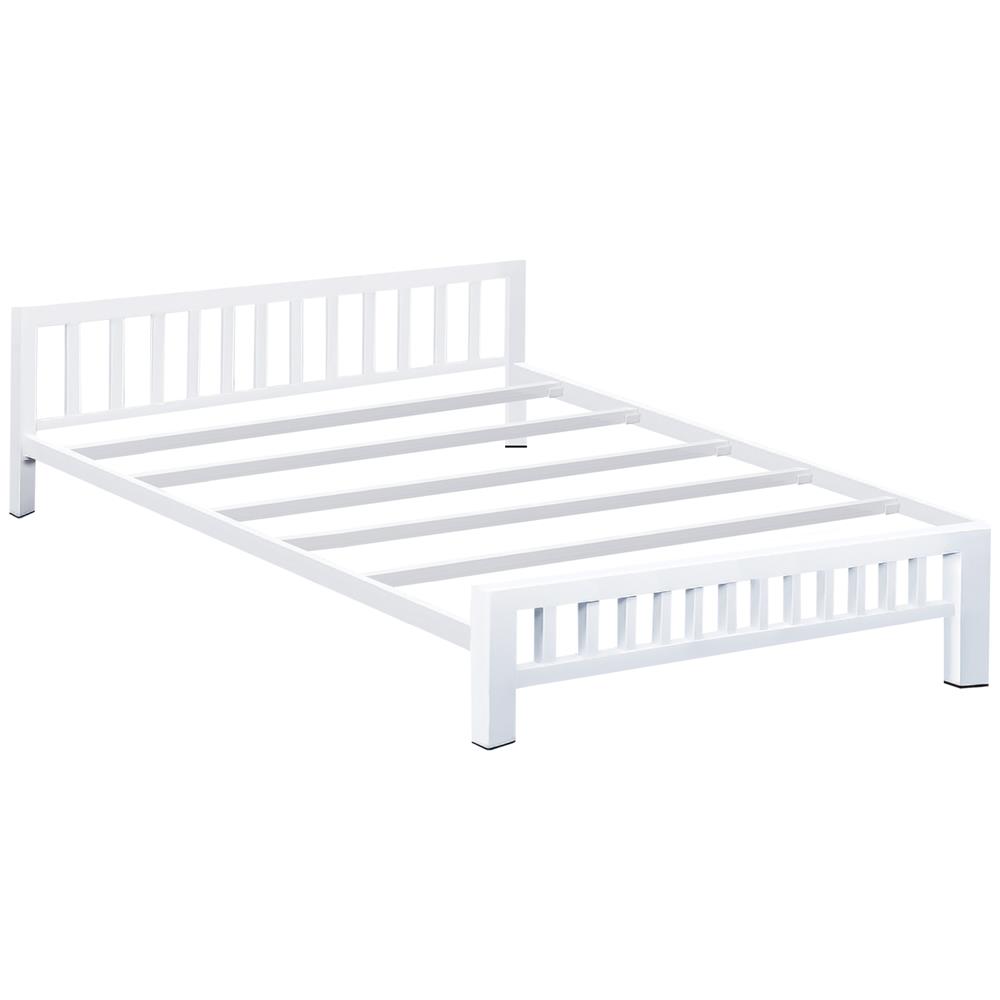 เตียงเหล็ก 6 ฟุต THAIBULL SSTVIE032-180 สีขาว