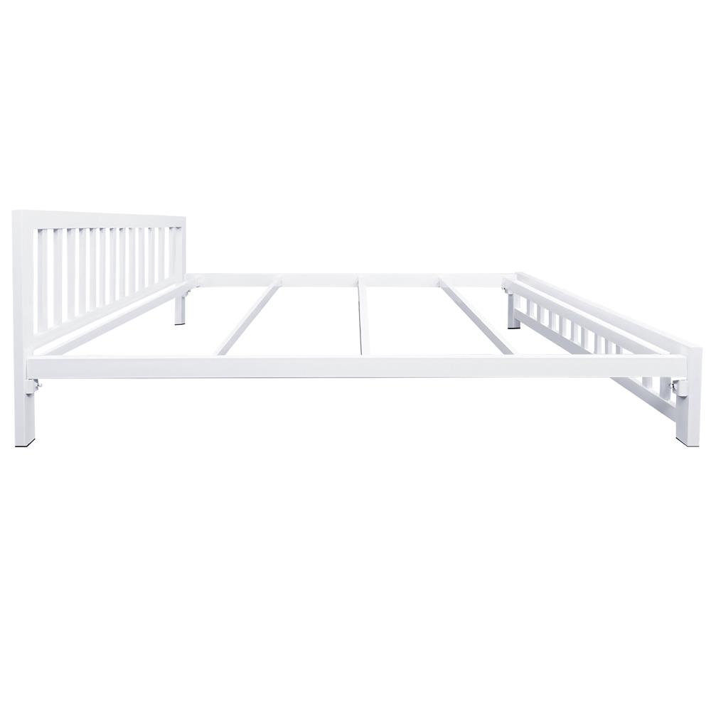 เตียงเหล็ก 6 ฟุต THAIBULL SSTVIE032-180 สีขาว