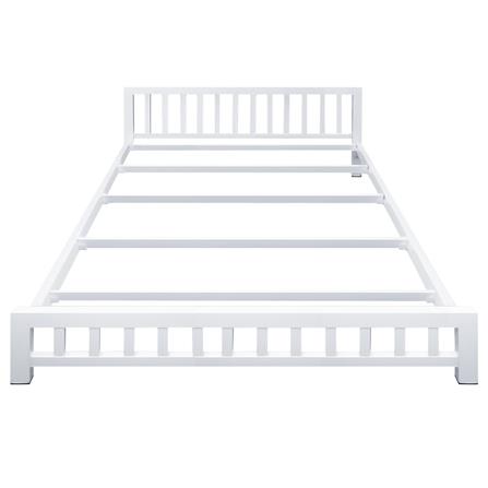 เตียงเหล็ก 6 ฟุต THAIBULL SSTVIE032-180 สีขาว_1