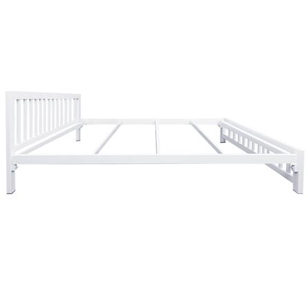 เตียงเหล็ก 6 ฟุต THAIBULL SSTVIE032-180 สีขาว_3