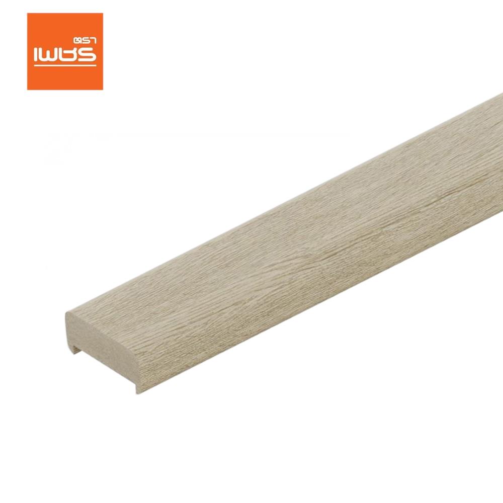 ราวจับบันได SPC ตราเพชร 7x300x2.5 ซม. สีเบจ