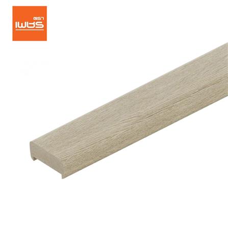 ราวจับบันได SPC ตราเพชร 7x300x2.5 ซม. สีเบจ_0