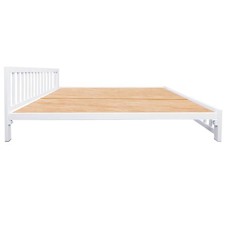 เตียงเหล็ก 6 ฟุต THAIBULL SSTVIE032-180W สีขาว_3