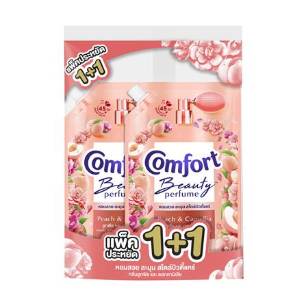 น้ำยาปรับผ้านุ่ม COMFORT 470 มล. กลิ่นลูกพีช และดอกคามิเลีย (แพ็ก 1+1)_0