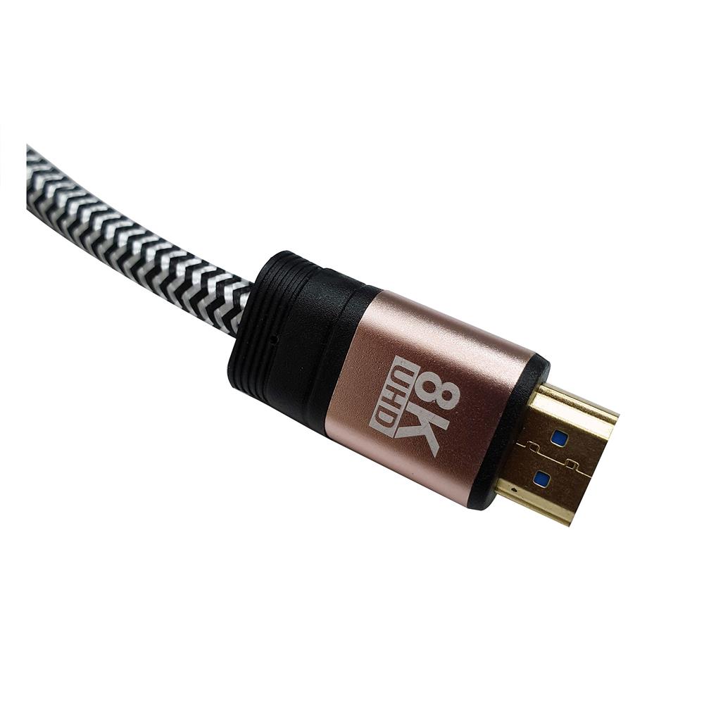 สายไนลอน HDMI 8K V2.1 M-CABLE M-HDMI-SN 3 เมตร
