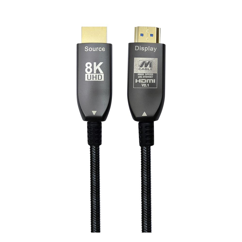สาย HDMI 8K V.2.1 M-CABLE M-HDMI-FO 10 เมตร