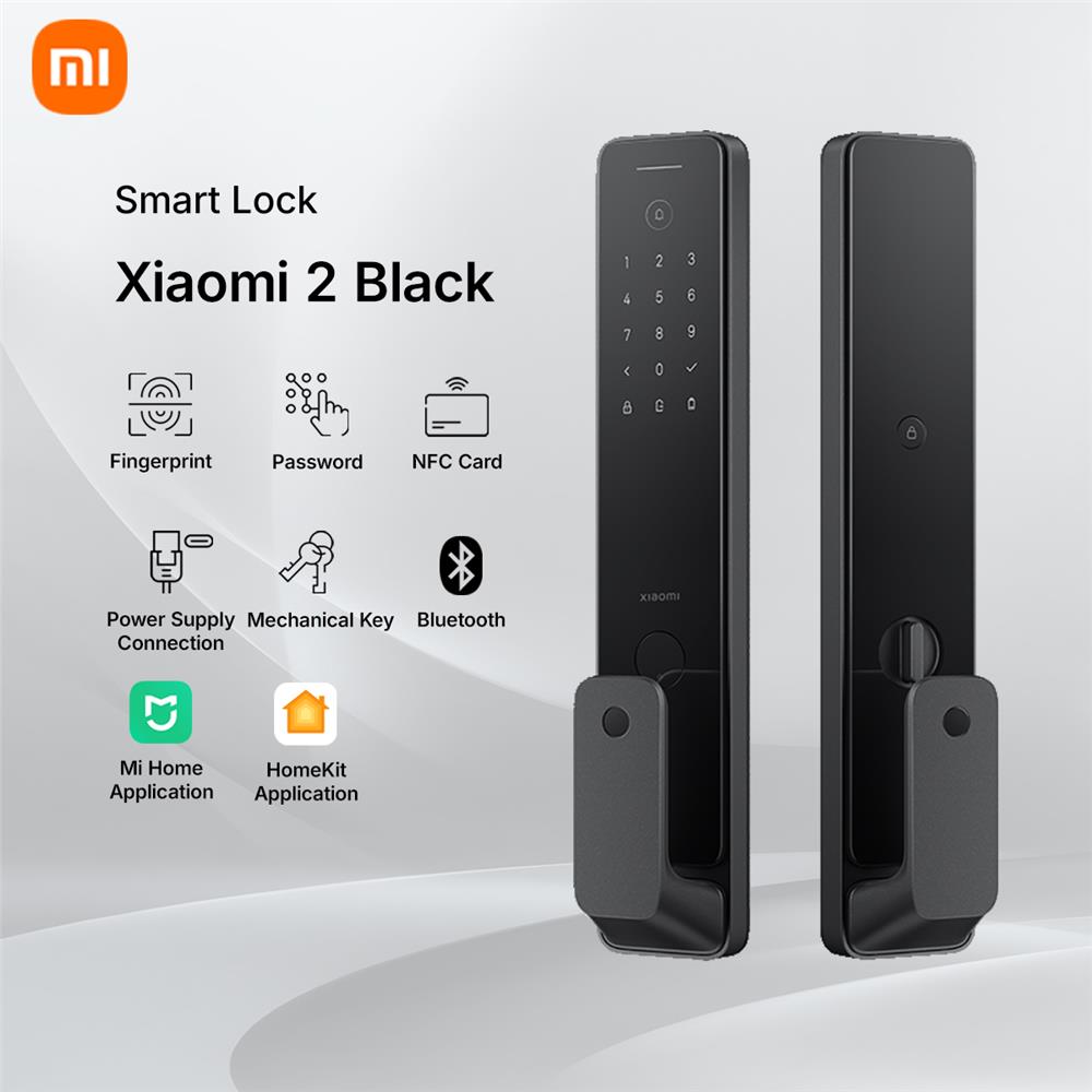 กลอนดิจิตอล XIAOMI 2 BLACK สีดำ