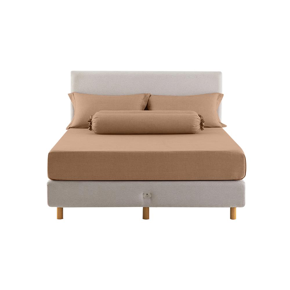 ชุดผ้าปูที่นอน 5 ฟุต 5 ชิ้น LOTUS ATTITUDE ELEMENTS ALMOND