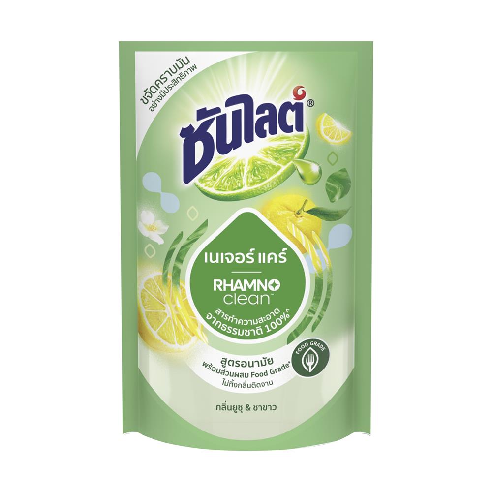 น้ำยาล้างจาน SUNLIGHT 450 มล. ยูซุและชาขาว