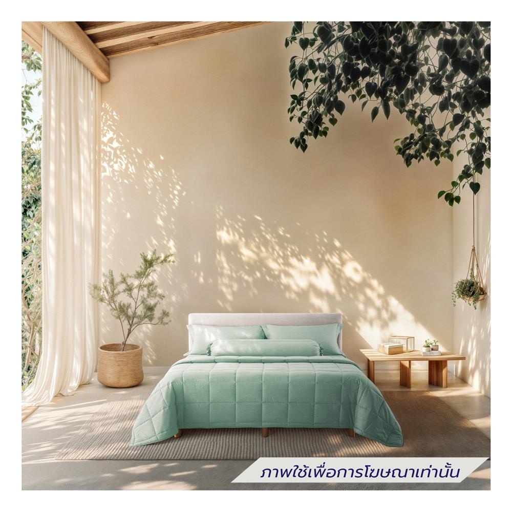 ชุดผ้าปูที่นอน 5 ฟุต 5 ชิ้น LOTUS ATTITUDE ELEMENTS JADE