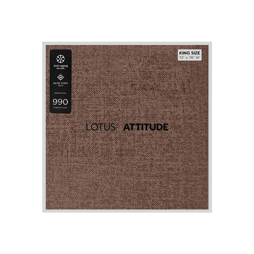 ชุดผ้าปูที่นอน 6 ฟุต 5 ชิ้น LOTUS ATTITUDE ELEMENTS TERRA