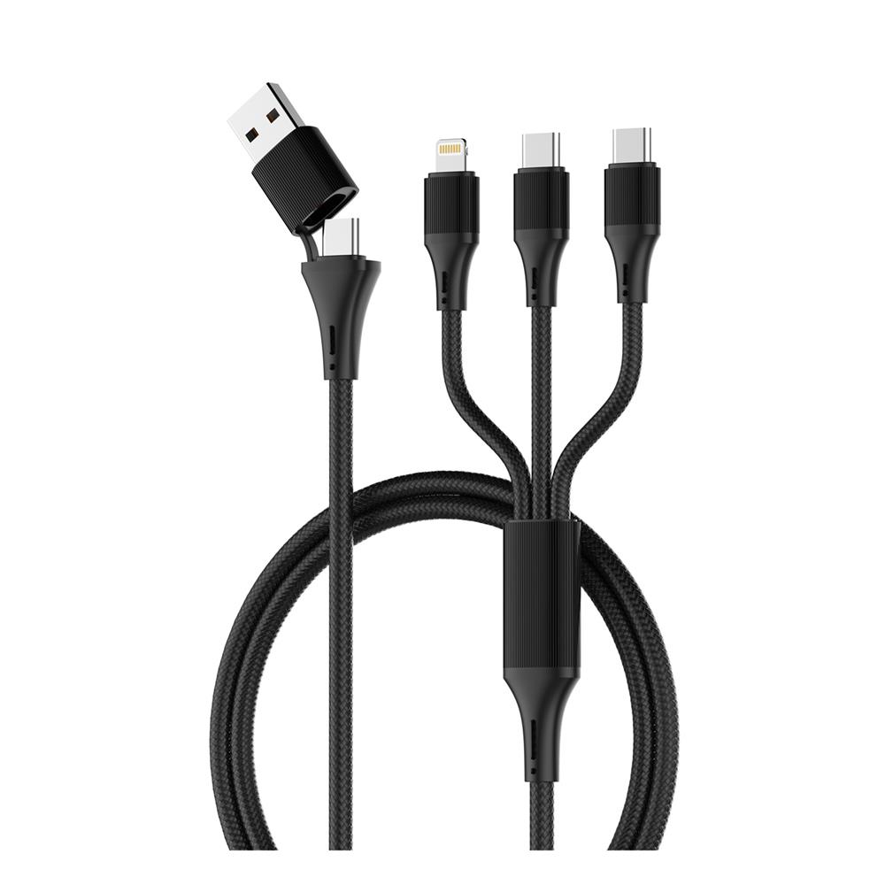 สายชาร์จ 3 IN 1 LDNIO LC97UC 1.2 เมตร