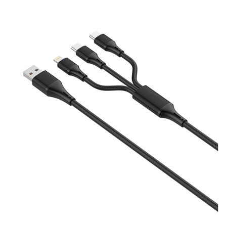 สายชาร์จ 3 IN 1 LDNIO LC97UC 1.2 เมตร_3