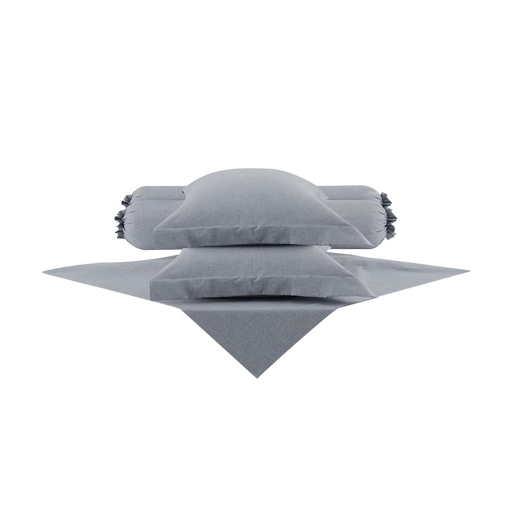 ชุดผ้าปูที่นอน 6 ฟุต 5 ชิ้น LOTUS ATTITUDE ELEMENTS GRANITE