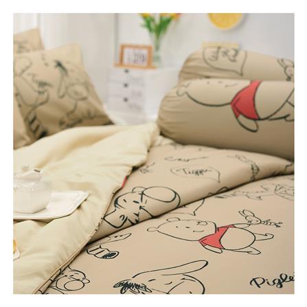 ชุดผ้าปูที่นอน 5 ฟุต 5 ชิ้น TULIP POOH 60112-DLD032_1