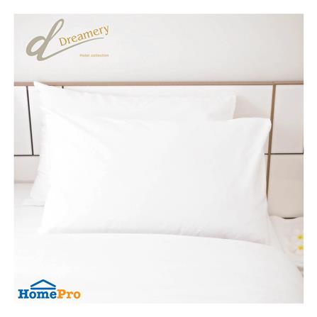 ปลอกหมอนหนุน DREAMERY CT250T SATEEN 21X37 นิ้ว สีขาว แพ็ก 2 ชิ้น_3