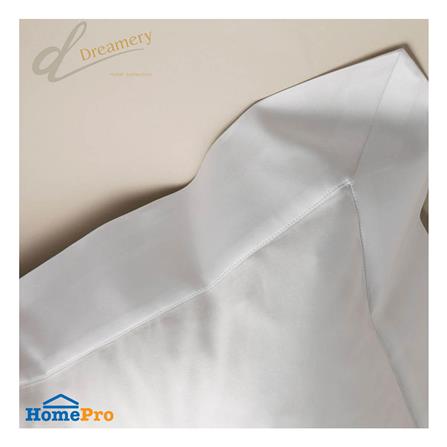 ปลอกหมอนหนุน DREAMERY CT250T SATEEN FLANGE 21X37 นิ้ว สีขาว แพ็ก 2 ชิ้น_4
