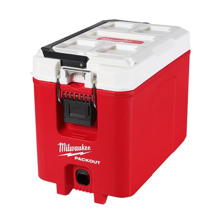 คูลเลอร์ MILWAUKEE PACKOUT สีแดง_0