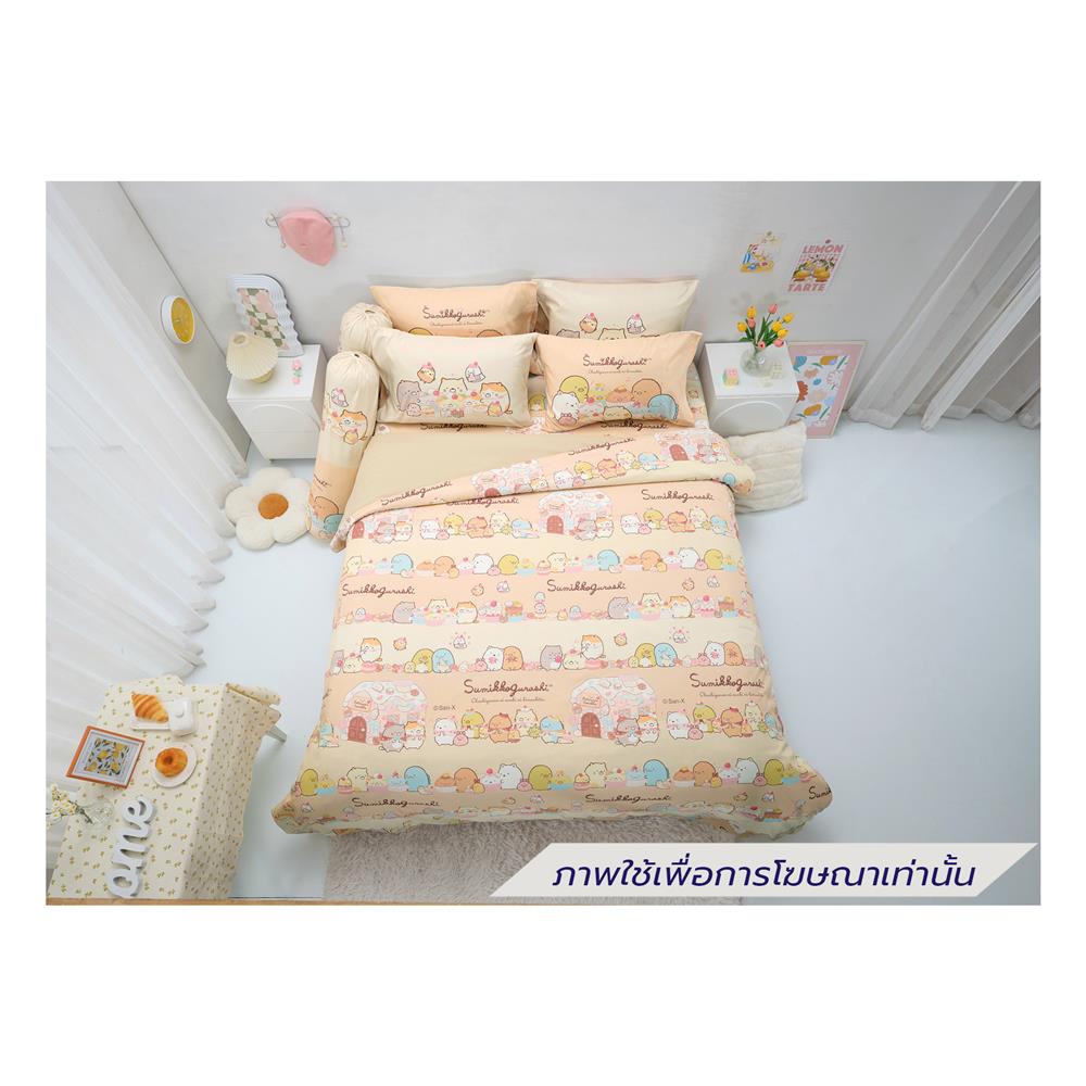 ชุดผ้าปูที่นอน 6 ฟุต 5 ชิ้น TULIP SUMIKKO 60111-DLD030