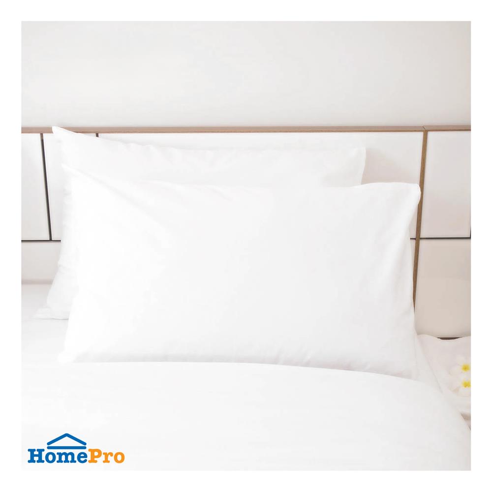 ปลอกหมอนหนุน DREAMERY CT300T SATEEN 20X30 นิ้ว สีขาว (แพ็ก 2 ชิ้น)