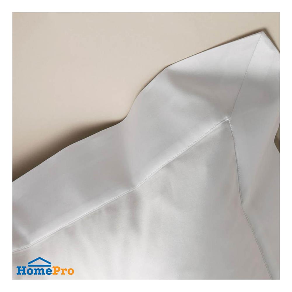 ปลอกหมอนหนุน DREAMERY CT400T SATEEN FLANG 21X37 นิ้ว สีขาว (แพ็ก 2 ชิ้น)